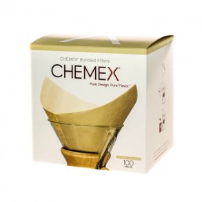 Chemex Kaffefiltre Firkantede 5-13 Kopper 100 stk (FS-100)