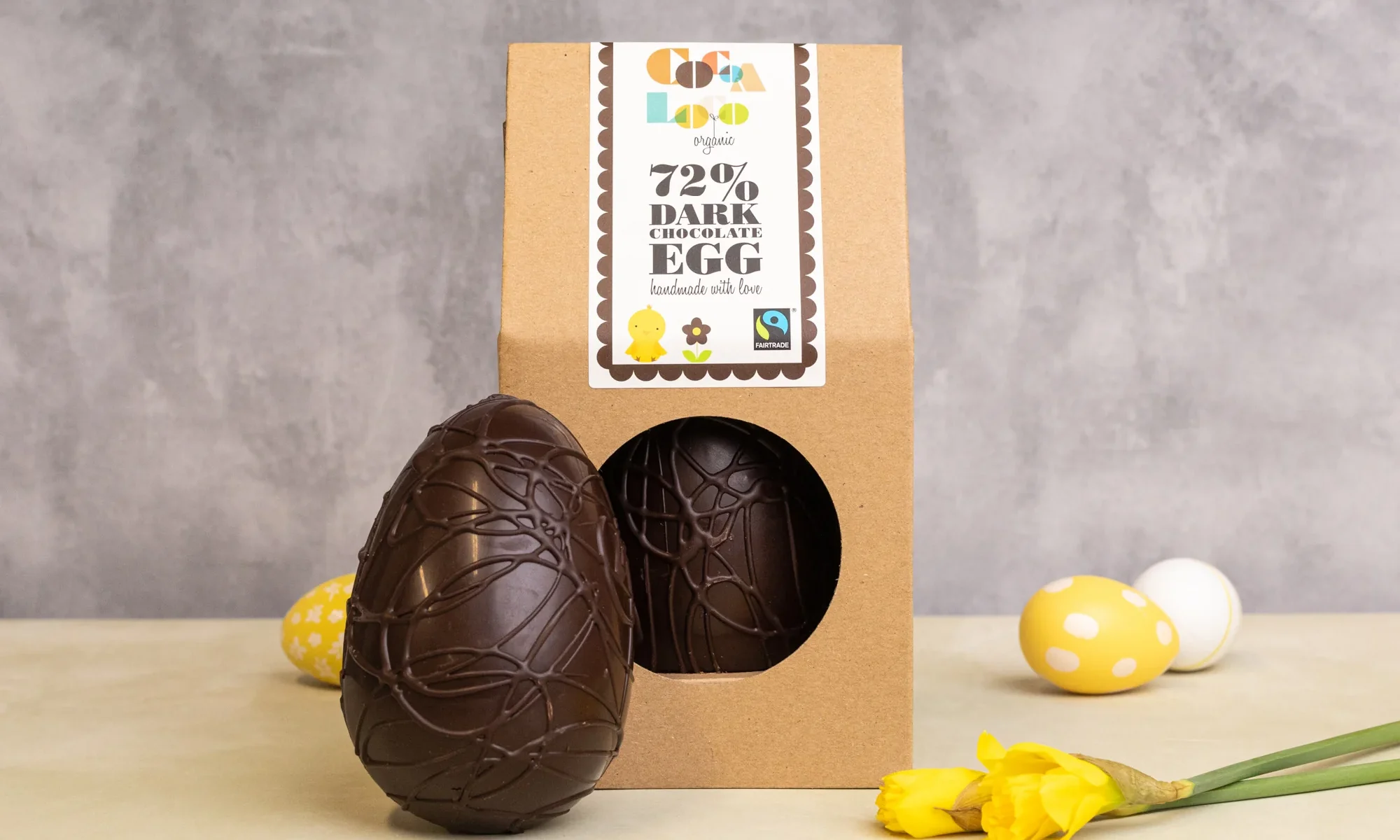 Chokolade æg 72%